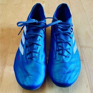 Adidas Men COPA Pure 2.1 FG Cleats Football Blue Soccer Boots  size 10.5